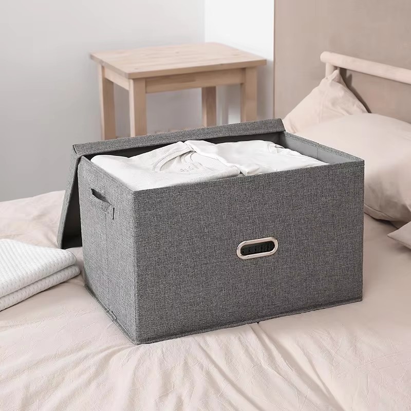 Sock Organizer Tray - Scatola Portaoggetti Pieghevole in Tessuto per