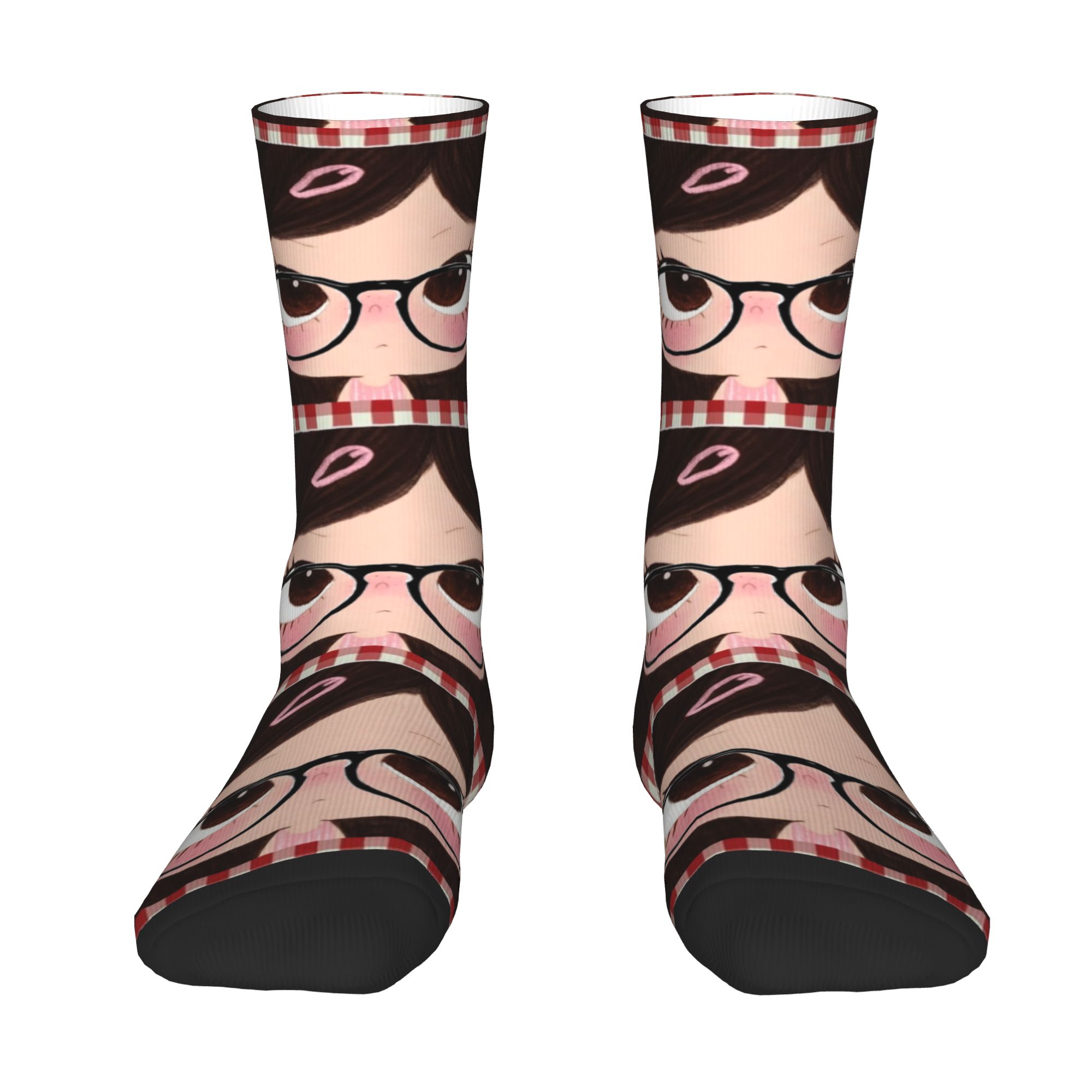 Dress Sock Men - Calzini Personalizzati con Ragazza dai Grandi
